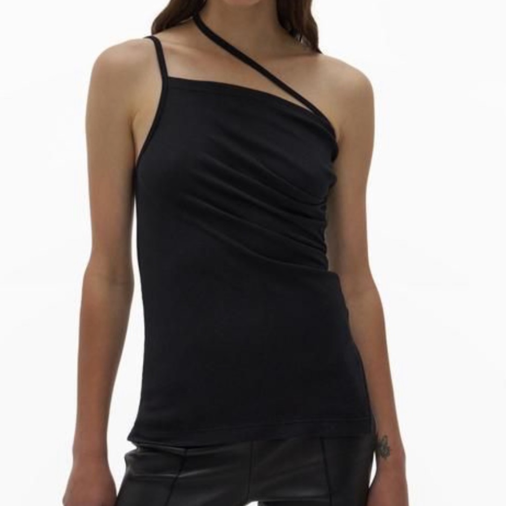 Helmut Lang asymmetric tank